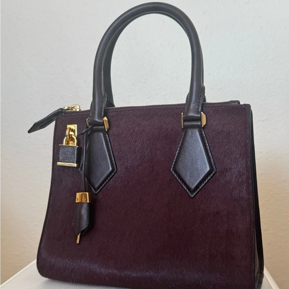 RARE Michael Kors Collection Ponyhair Casey Satchel (small) - Picture 1 of 11